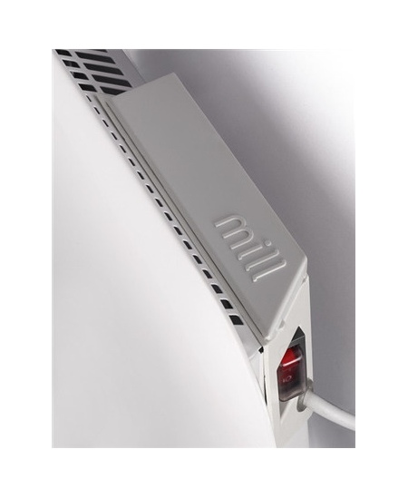 Mill | Heater | IB600DN Steel | Panel Heater | 600 W | Number of power levels 1 | Suitable for rooms up to 8-11 m² | White | IP