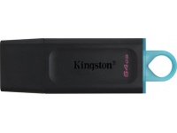 Kingston | DataTraveler Exodia USB Flash Drive | 64 GB | USB 3.2 Gen 1 | Black/Blue