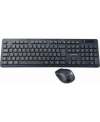 Gembird | Wireless desktop set | KBS-WCH-03 | Black | Keyboard and Mouse Set | Wireless | Mouse included | US | Black | US | 380