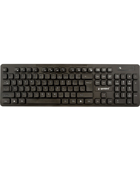 Gembird | Wireless desktop set | KBS-WCH-03 | Black | Keyboard and Mouse Set | Wireless | Mouse included | US | Black | US | 380