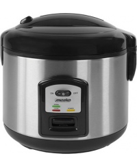 Mesko | Rice cooker | MS 6411 | 1000 W | 1.5 L | Black/Stainless steel