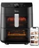 Midea Two Zone Airfryer | MAD1100DADK | Power 1850 W | Capacity 4.4/6.4 L | Rapid Air technology | Black