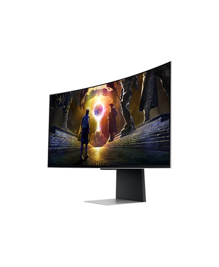 Samsung LS34DG850SUXDU | 34 " | OLED | 21:9 | 175 Hz | 0.03 ms | 3440 x 1440 pixels | HDMI ports quantity 2 | Silver