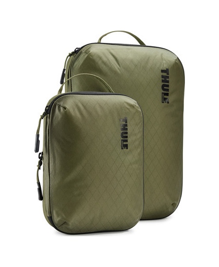 Thule | Compression Cube Set | Packing Cube | Soft Green