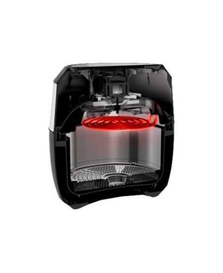 TEFAL Easy Fry XXL Air Fryer | EY701D15 | Power 1700 W | Capacity 5.6 L | Black/Silver