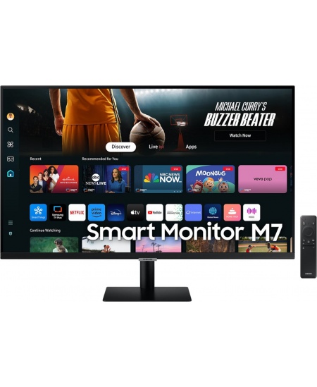 Samsung LS32DM702UUXDU | 32 " | VA | 16:9 | 60 Hz | 4 ms | 3840 x 2160 pixels | 300 cd/m² | HDMI ports quantity 2 | Black