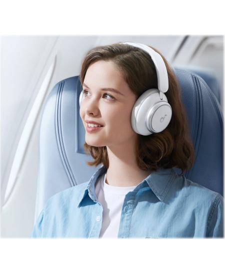 Anker Soundcore | Headphones | Space Q45 | Bluetooth | Over-ear | Microphone | Wireless | White