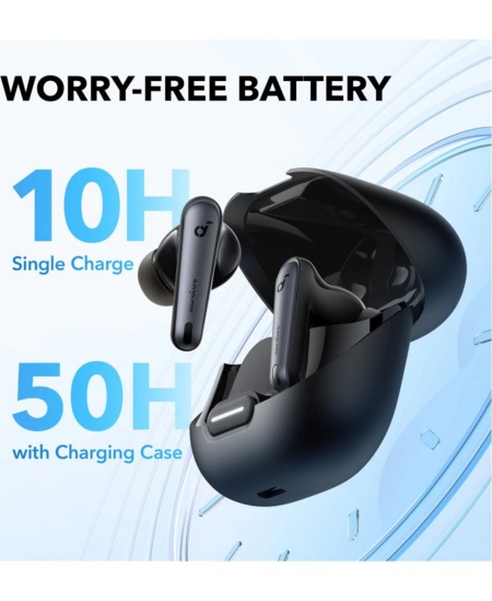 Anker Soundcore | True-Wireless Earbuds | Liberty 4 NC | Bluetooth | In-Ear | Microphone | Wireless | Velvet Black