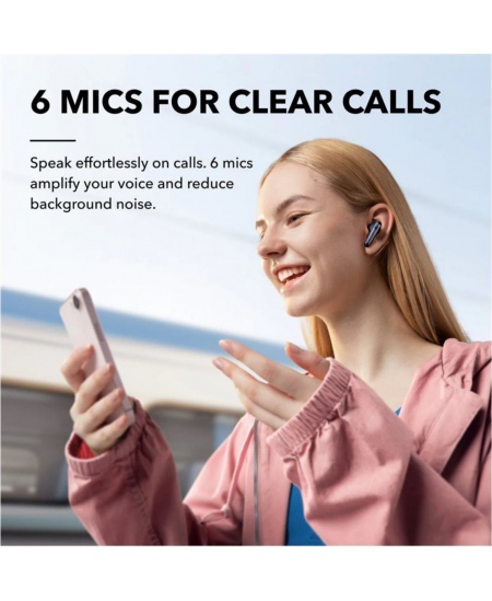 Anker Soundcore | True-Wireless Earbuds | Liberty 4 NC | Bluetooth | In-Ear | Microphone | Wireless | Velvet Black