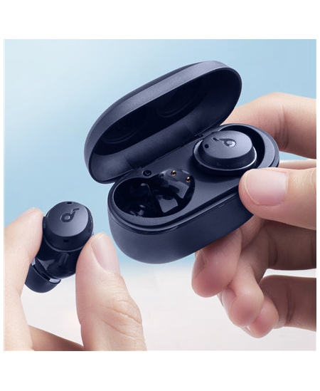 Anker Soundcore | True-Wireless Earbuds | Dot 3i | Bluetooth | In-Ear | Microphone | Wireless | Navy Blue