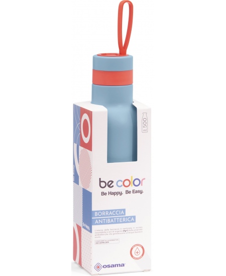 Antibakterinė termo gertuvė OSAMA Light Blue, 500 ml