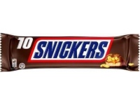 Šokoladiniai batonėliai SNICKERS, 10x50g