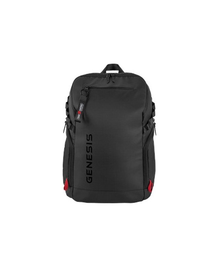 Genesis Pallad 420 | Fits up to size 15.6 " | Laptop Backpack | Black | Waterproof