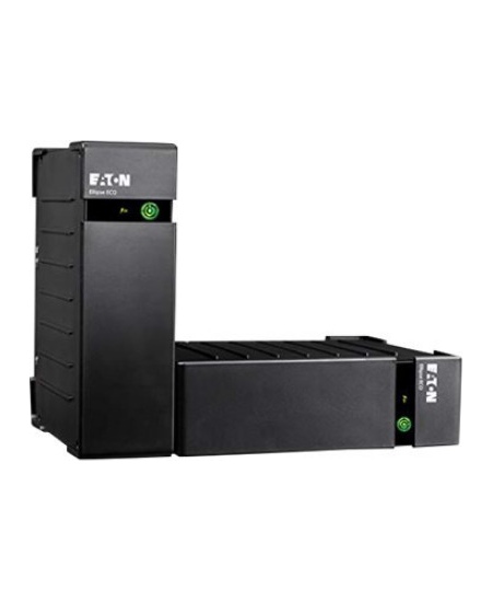 Eaton Ellipse ECO UPS USB DIN, 1600 VA, 1000 W, Input: C14, Outputs: (4) Schuko, (4) Schuko surge only, Tower | Eaton