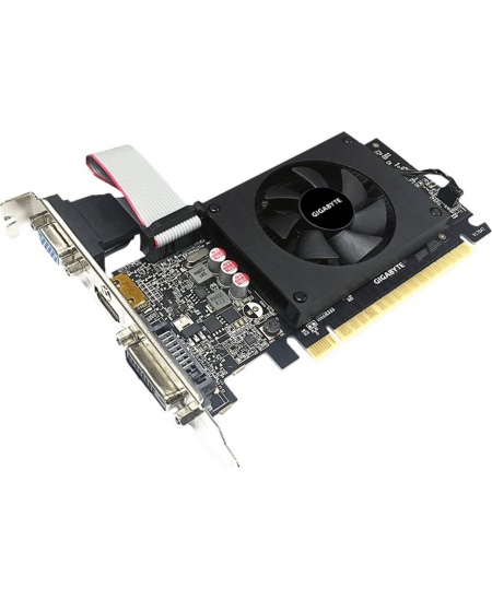 Gigabyte | GV-N710D5-2GIL | NVIDIA | 2 GB | GeForce GT 710 | GDDR5 | DVI-D ports quantity 1 | HDMI ports quantity 1 | PCI-E 2.0 