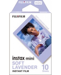 Fujifilm | Instax Mini Soft Lavender Instant Film | 86 x 54 mm | Quantity 10