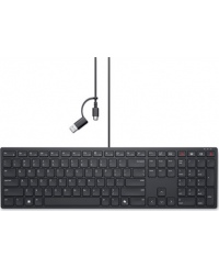 Dell | Collaboration Keyboard | KB525C | Keyboard | Wired | Estonian (QWERTY) | Black | USB-C