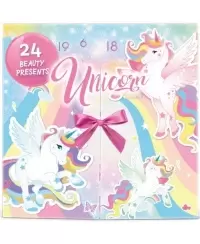 Atverčiamas grožio advento kalendorius CASUELLE Unicorn