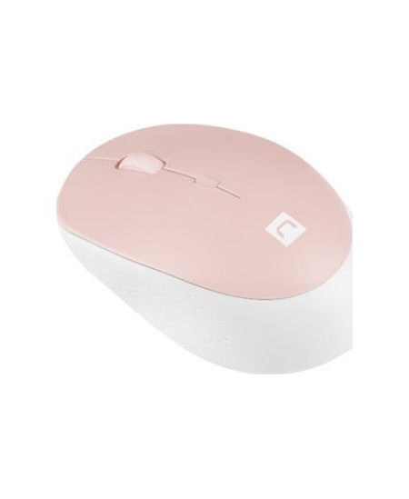 Natec Mouse Harrier 2 Wireless, White/Pink, Bluetooth