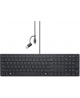 Dell | Collaboration Keyboard | KB525C | Keyboard | Wired | Ukrainian (QWERTY) | Black | USB-C