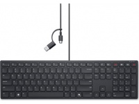 Dell | Collaboration Keyboard | KB525C | Keyboard | Wired | Ukrainian (QWERTY) | Black | USB-C