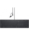 Dell | Collaboration Keyboard | KB525C | Keyboard | Wired | Ukrainian (QWERTY) | Black | USB-C