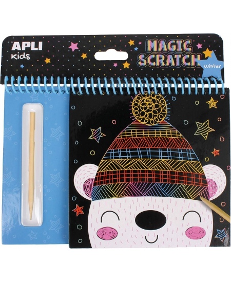 Stebuklingas bloknotas Apli Kids „Žiemos magija”