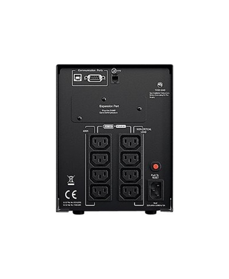 CyberPower | Smart App UPS Systems | PR1000ELCD | 1000 VA | 900 W