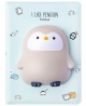 Užrašų knygelė SQUISHY Penguin, 128 lapų