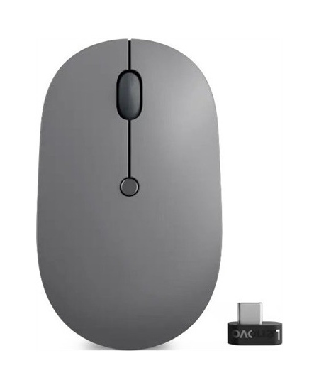 Lenovo | Go USB-C Wireless Mouse | Storm Grey