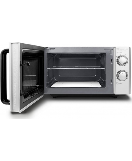 Caso Ecostyle Ceramic 03316 Free standing, Grill,  Intuitive control using rotary knobs, 700 W, Black/Silver, Defrost function