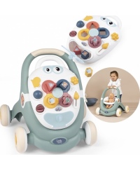 SMOBY Little Chodzik 3w1 Pchacz Interaktywny Wózek