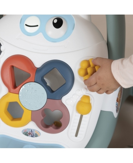 SMOBY Little Chodzik 3w1 Pchacz Interaktywny Wózek