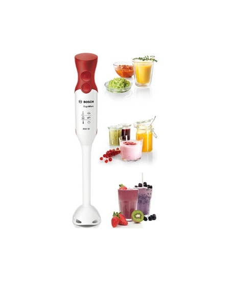 Bosch | Hand Blender | MSM64010 ErgoMixx | Hand Blender | 450 W | Number of speeds 2 | Turbo mode | White