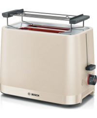 Bosch Compact Toaster | TAT3M127 MyMoment | Number of slots 2 | Housing material Plastic | Beige