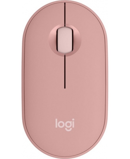 Logitech Mouse | Pebble 2 M350S | Wireless | Bluetooth | Tonal Rose