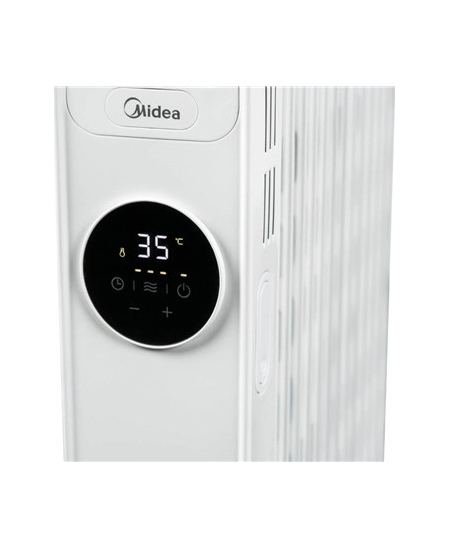 Midea Oil Radiator Heater | NY2513-22MR | Oil Radiator | 2500 W | Number of power levels 3 | Suitable for rooms up to 35 m² | W