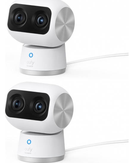 Anker Eufy | Security Indoor Camera | S350 | Tabletop | Wide-Angle Lens | Micro SD, Max. 128GB | White