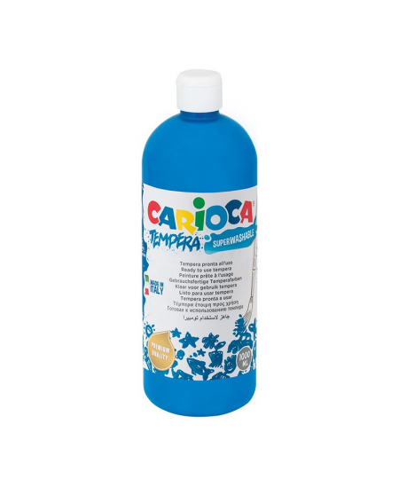 Guašas CARIOCA, 1000 ml,  mėlynas