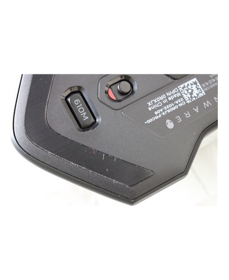 SALE OUT. Dell Mouse Alienware 610M Wired / Wireless Gaming Mouse - AW610M (Lunar Light), UNPACKED, USED, SCRATCHED ON BACK | De