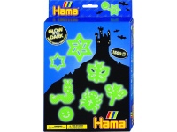Karoliukų rinkinys Hama midi "Glow in the dark"