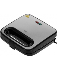 Adler Sandwich Maker | AD 3076 | 1000 W | Number of plates 1 | Black/Silver