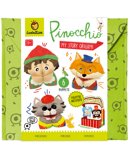 Origami teatro rinkinys LUDATTICA Pinokis
