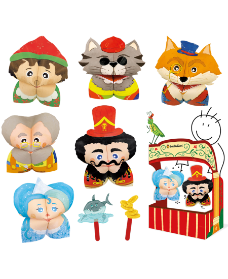 Origami teatro rinkinys LUDATTICA Pinokis