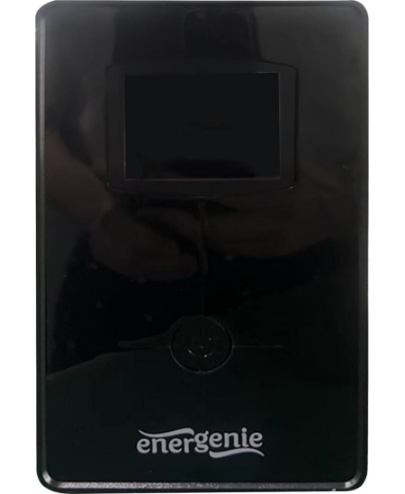 EnerGenie UPS with USB and LCD display, Black 850 VA, 510 W, 220 V