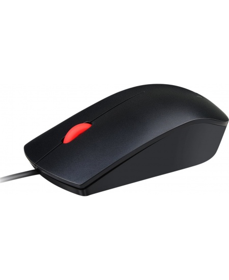 Lenovo Essential USB Wired Mouse, 1600 DPI, 1.8 m, 3 Buttons, Black Lenovo