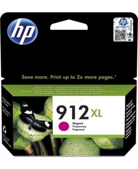 HP (3YL82AE, 912XL), purpurinė kasetė