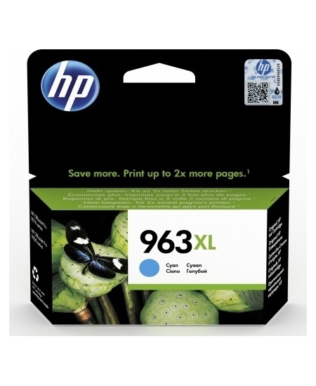 HP (3JA27AE, 963XL), žydra kasetė