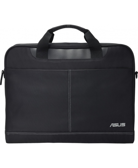 Asus Nereus Fits up to size 16 ", Black, Messenger - Briefcase, Shoulder strap, Waterproof
