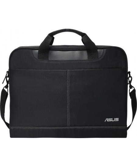 Asus Nereus Fits up to size 16 ", Black, Messenger - Briefcase, Shoulder strap, Waterproof